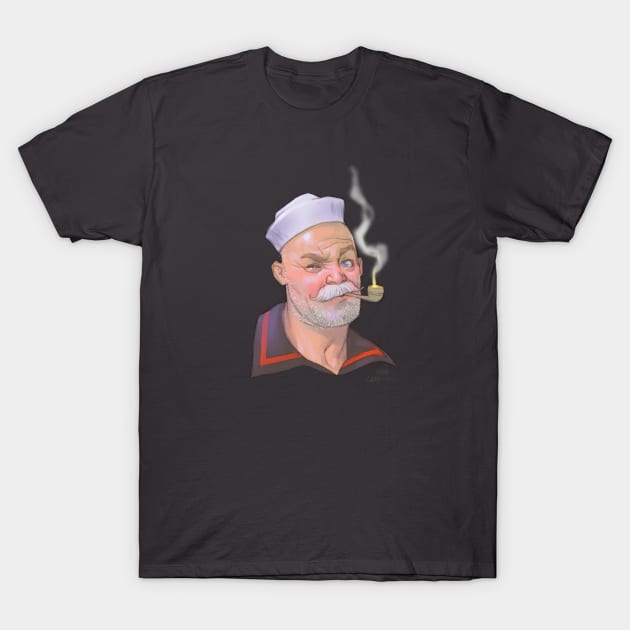 Popeye T-Shirt by AdamGraphite